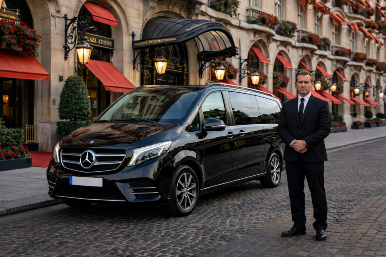 reservation vtc van paris