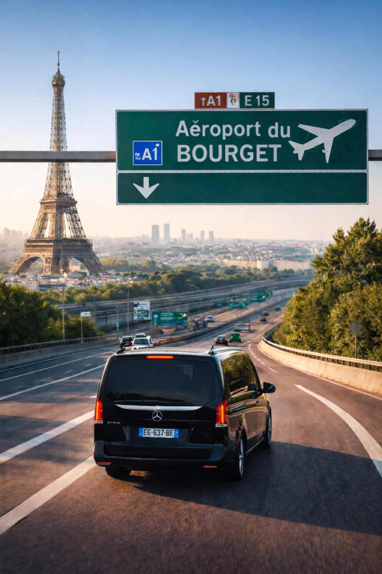 vtc aeroport le Bourget