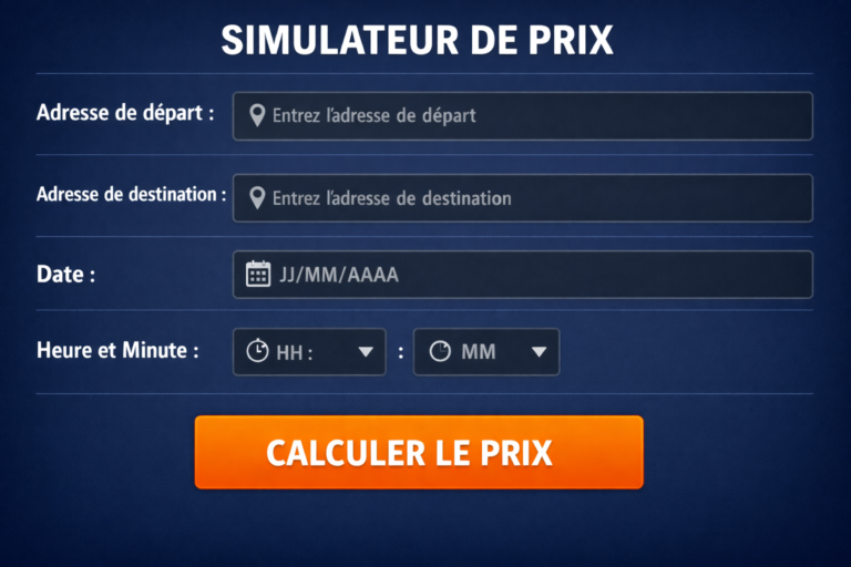 simulateur de prix vtc aeroport