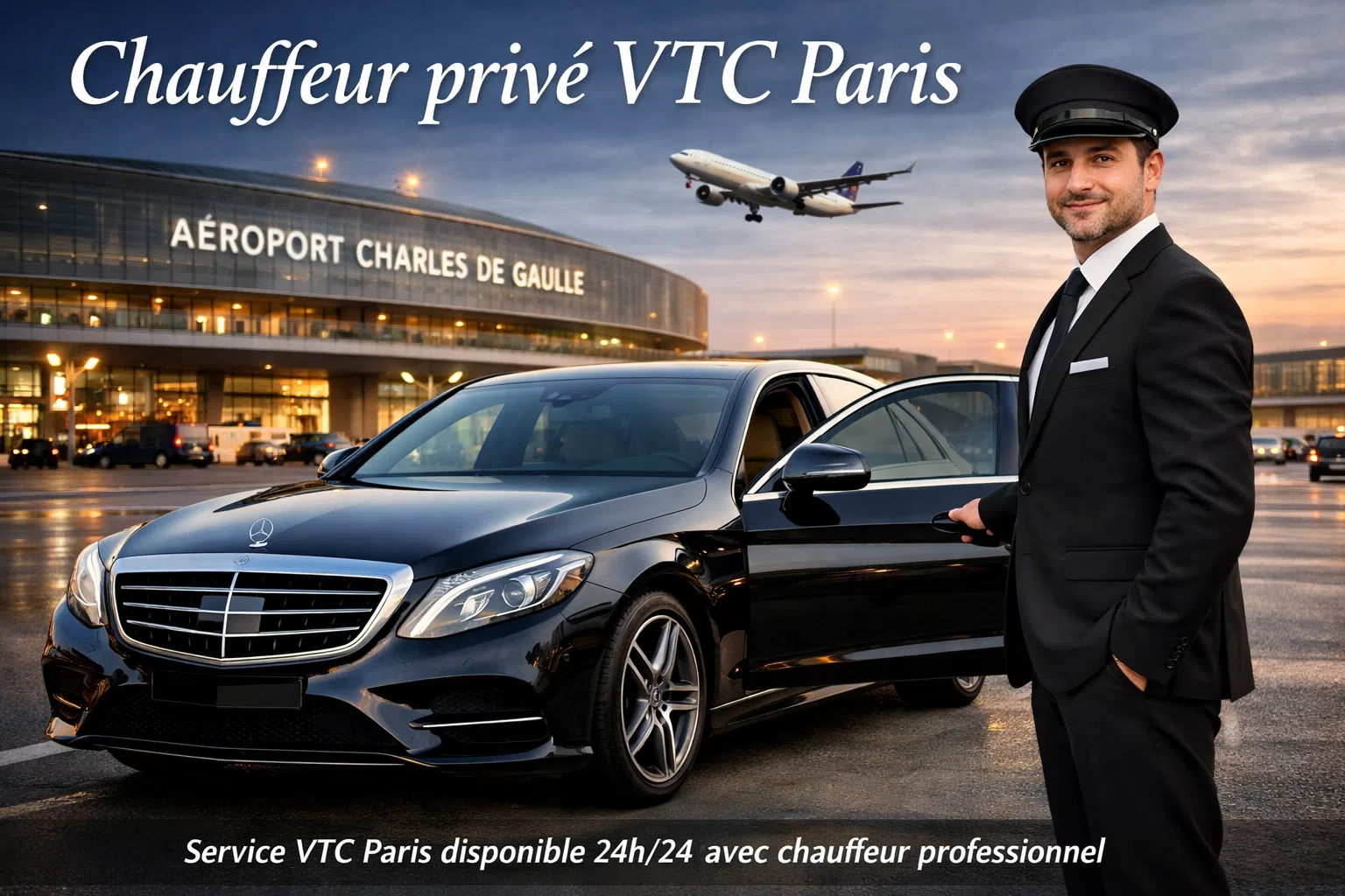 Krim Ait Si Amer, chauffeur privé et gérant d'AIT VTC à Paris depuis 2016
