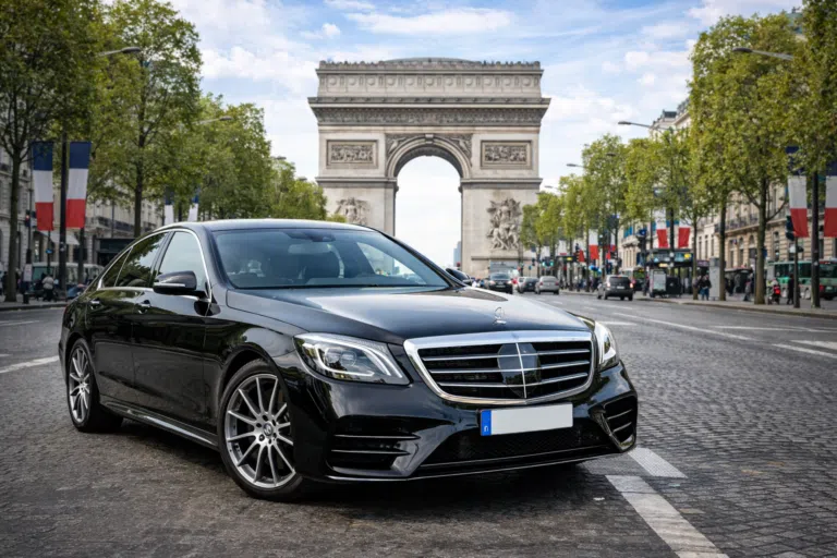Chauffeur privé VTC à Paris près des Champs-Élysées
