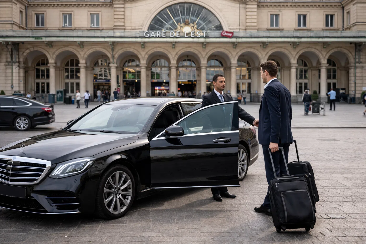 Chauffeur privé VTC gare Paris accueil nominatif