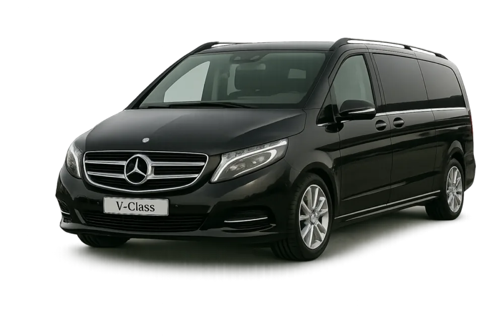 Van VTC six places pour famille et groupe avec gros bagages