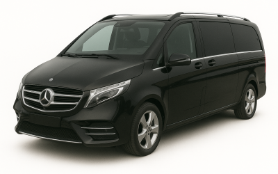 classe V avec siege bebe de vtc aeroport